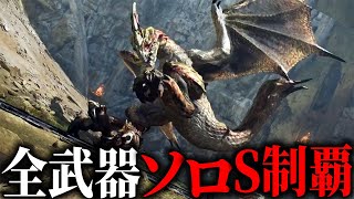 チャレンジクエスト『セルレギオス』を全武器ソロS制覇する男【モンハンワイルズ】