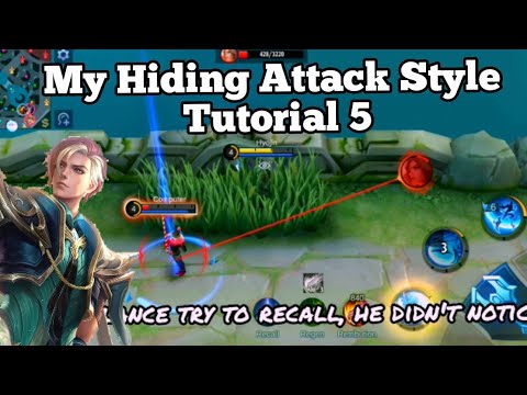 AAMON HIDING ATTACK STYLE 100% DAMAGE | TUTORIAL 5 MOBILE LEGENDS
