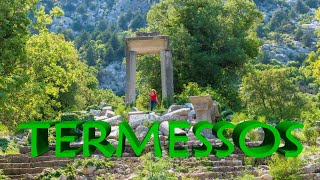 TERMESSOS ANTİK KENTİ GEZİSİ | BÜYÜK İSKENDER'İN FETHEDEMEDİĞİ KARTAL YUVASI | ANTALYA