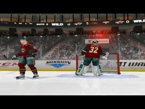 NHL 2009 : Calgary Flames - Minnesota Wild 4-1 (highlights)