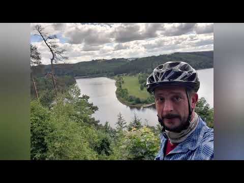 Draussen ist besser! 1. Etappe am Saaleradweg von Höchstädt im Fichtelgebirge bis Ziegenbrück