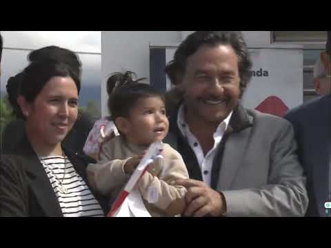 Con fondos provinciales, Sáenz entregó 40 viviendas en Moldes y reactivó una obra paralizada