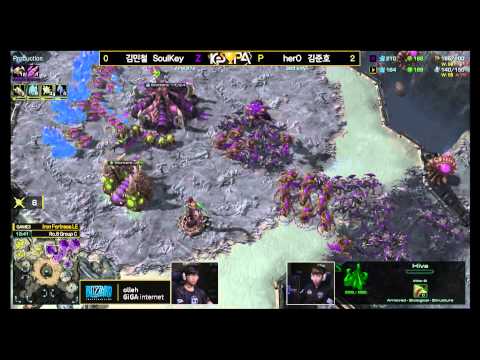 [KeSPA Cup] SoulKey vs herO RO.8 Group C set3 -EsportsTV, Starcraft 2