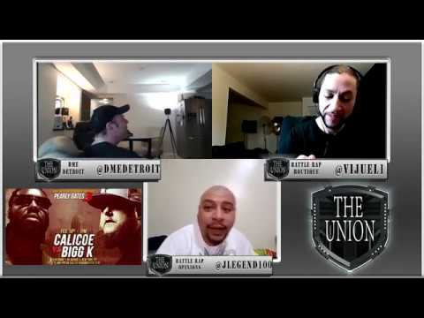 Bigg K vs Calicoe, Vij On COTY - The Union