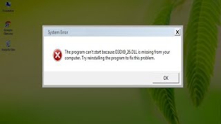 How to Fix D3DX9_26.dll Missing Error.