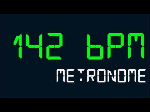 142 BPM (Beats Per Minute) Metronome