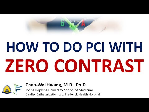 How to do PCI with ZERO contrast