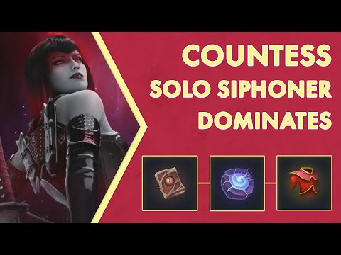 Countess Solo Siphoner Build Dominates the Offlane | Predecessor