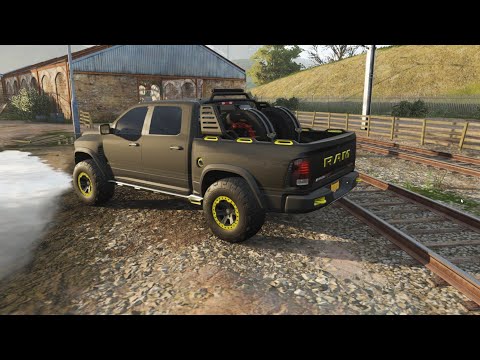 Dodge Ram 1500 Rebel TRX Concept Top Speed 239 km/h - Forza Horizon 4