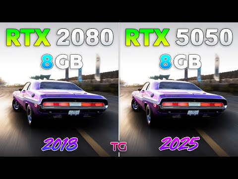 RTX 5050 vs RTX 2080 - 7 Years Difference