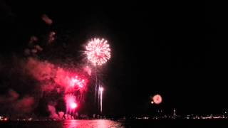 関門海峡花火大会2015 スマホ撮影 Kanmon Straits Fireworks