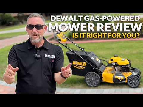 DeWalt RWD Gas-Powered Mower Review - Should You Buy It?