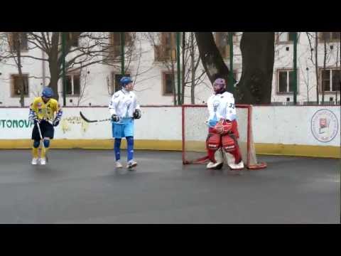 extraliga hokejbal KK - Nitra  skoro gol marcel