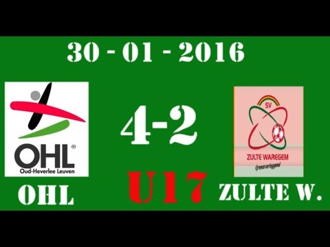 U17OHL-Zulte Waregem-30-01-2016