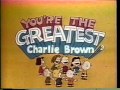 CBS Promo You Re The Greatest Charlie Brown 1979