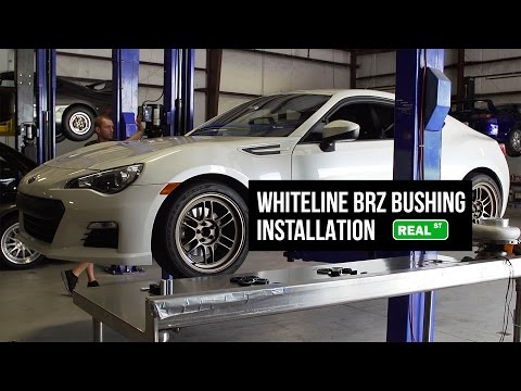 Subaru BRZ / FRS / GT86 Whiteline Bushing Install KDT925 KDT922 KSR210