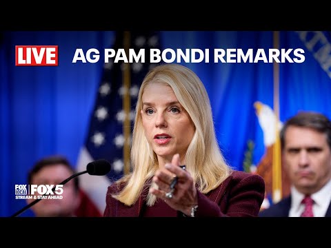 RAW FEED: AG Pam Bondi provides an update on the “Memphis Safe Task Force”