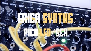 Video thumbnail for Erica Synths-Pico LFO/S&H many melodies and arpregio in one 3HP module. by Dziam Bass