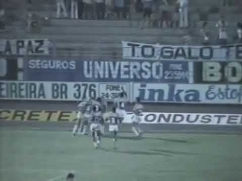 Golaço de Helinho, do Grêmio de Esportes Maringá, contra o Operário de Campo Grande, 13.09.1989.