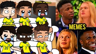 CountryHumans React Vini Jr e Haaland memes ||• CountryHumans React To World Cup 2026