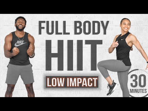 30 Minute Full Body HIIT Workout (Low Impact/No Equipment)