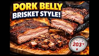 I Cooked Pork Belly Like a Brisket… This Changed Everything