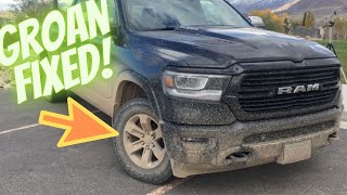 2019 Ram 1500 Steering Noise, Grinding, Pulse, Groan, Shudder, Tire Rub? When turning right. 2020
