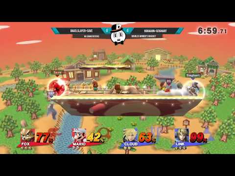 The Smash Outlet Monthly #1 Doubles - Bagelslayer+Save vs 9Dragon+Seighart (Winner's Bracket)