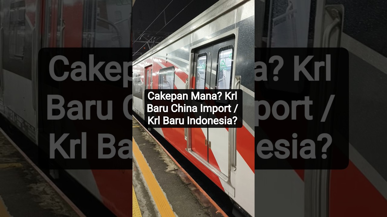 BGINILAH PERBEDAAN INTERIOR KRL IMPORT BARU CHINA DAN KRL BARU BUATAN INDONESIA PT INKA ! #keretaapi