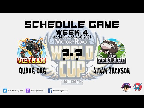 [Bình luận] VictoryRoadVGC World Cup - Quang Ong (Việt Nam) vs Aidan Jackson (New Zealand)