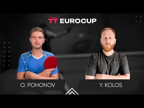 13:40 Oleksandr Pohonov - Yurii Kolos 28.02.2024 TT Euro.Cup Ukraine Professional. TABLE 4