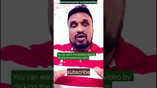 Environmental sustainability #environmentalsustainability  #environmentalawareness #esg