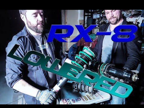 INSTALLING LOWERING SPRINGS ON MY MAZDA RX-8!!!