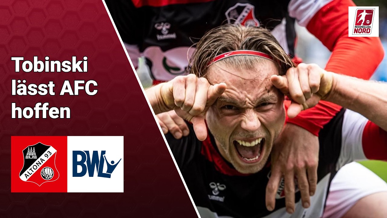 Altona 93 vs Blau Weiss Lohne Highlights
