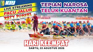 Download lagu [LIVE] Pacu Jalur Hari Keempat di Narosa Teluk Kuantan (2026) mp3