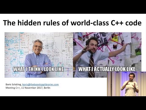 The hidden rules of world-class C++ code - Boris Schäling - Meeting C++ 2017