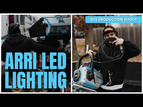 ARRI LED Orbiter and ARRI Skypanel | Behind the Scenes Shoot with Giancarlo Stigliano