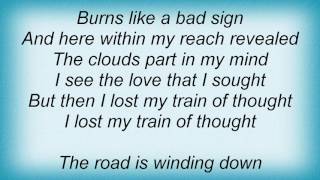 Stan Ridgway - Train Of Thought Lyrics