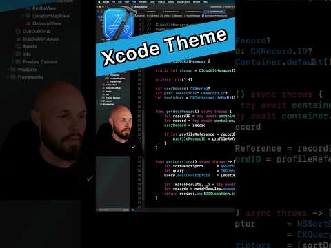 Xcode Tip - Color Themes #iosdeveloper #swift #xcode thumbnail