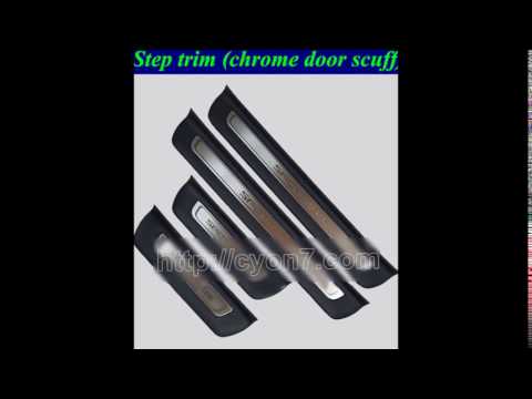 2016~2017 KIA Sportage Step Trim ,Chrome Door Scuff