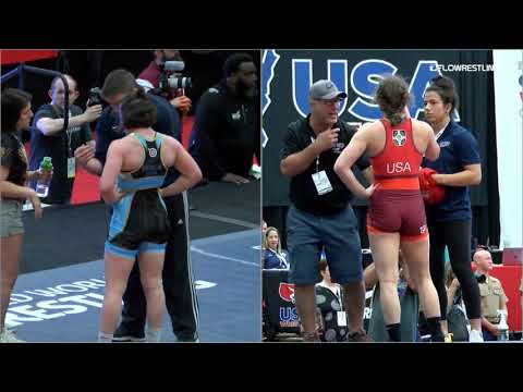 72 Kg Final Alyvia Fiske TMWC Vs Victoria Francis TMWC