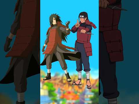 Madara vs hashirama | who is strong? #naruto #madara #hashirama #youtubeshorts #shorts