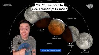 Nearly the Entire Moon Will Go Dark Thursday Night