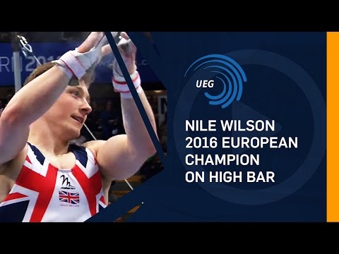 Nile WILSON (GBR) – 2016 European champion on High Bar