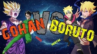 Gohan Vs Boruto // BATALLAS DE RAP NARUTO VS DRAGON BALL // Mediyak Ft Kinox | RAP DE ANIME