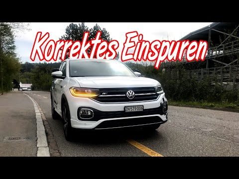 Correct lane alignment on the car test