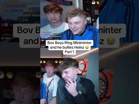 Miniminter Bullying Heinz 😂 #angryginge13 #bovboys #bovboysclips #clips #youtubeshorts