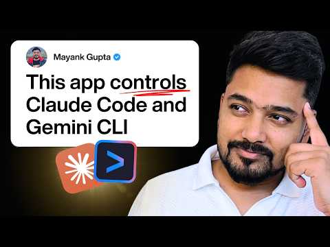 He Built a SUPER App to Control AI Agents (Claude Code or Gemini on the go)