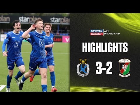 FIVE GOAL THRILLER! | Dungannon Swifts 3-2 Glentoran | #sportsdirectprem