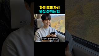 가을 축제 차비 아끼는 법
